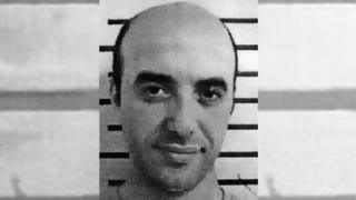 Redoine Faid en su foto de ficha policial publicada en la web de Interpol