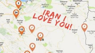 نقشه ایران