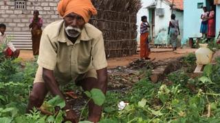 துப்புரவு பணி செய்யும் பெத்தலு