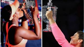 Sloane Stephens dan rafael Nadal