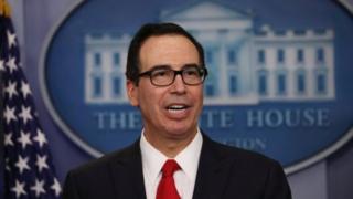 Bộ trưởng Ngân khố Mỹ Steven Mnuchin