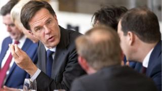 Премьер-министр Марк Рютте принял участие в заседании сената