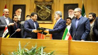 وزرای کشور ایران (راست) و عراق (چپ) برای برنامهریزی مراسم اربعین با هم دیدار کردند