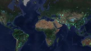 Map of world