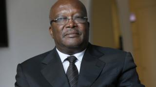 Burkina Faso's new President Roch Marc Christian Kabore