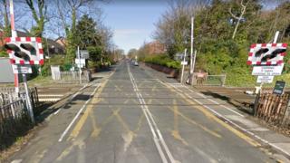 crossing google southport speeding avoid pedestrians jump train safely asked caption copyright been use