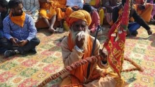 અયોધ્યાની ધર્મસભાની તસવીર