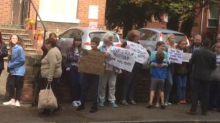Protesters