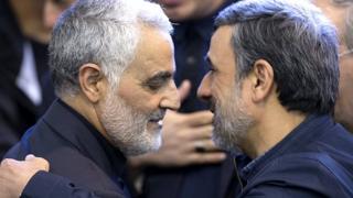 احمدی نژاد و قاسم سلیمانی