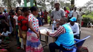 Cameroon refugee dem wey dey cross enter Cross River State Nigeria