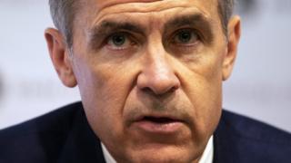 Bank of England governor Mark Carney