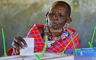Mpiga kura nchini Kenya