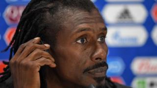 Aliou Cissé déçu par la manière dont le Sénégal est éliminé.