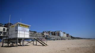 Deserted beach