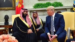 ترامب وولي العهد السعودي