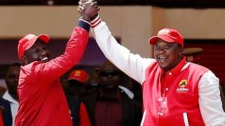 Uhuru Kenyatta na William Ruto