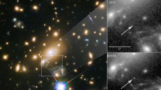 Icare est jusqu'à un million de fois plus lumineuses et environ deux fois plus chaudes que le soleil