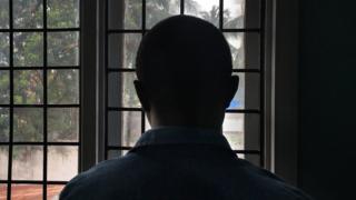 An HIV positive gay man in a clinic in Dar es Salaam, Tanzania, 2016