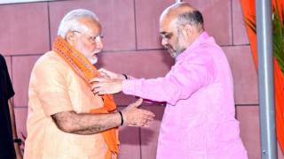 अमित शाह और मोदी