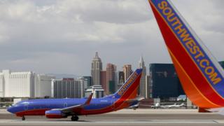 Самолеты Southwest Airlines в Лас-Вегасе