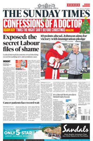 Sunday Times 8 December 2019