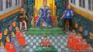 The court of the Earl of Cheshire