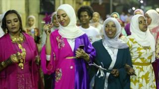 مشهد من الفرح النوبي