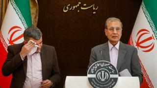 کنفرانس خبری علی ربیعی سخنگوی دولت و ایرج حریرچی معاون وزارت بهداشت یک روز پیش برگزار شده بود