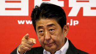 Shinzo Abe - file photo