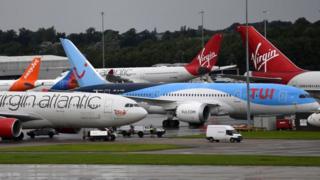 Planes at airport