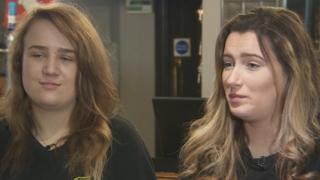 Jade McHugh (left) and Beth Jolley