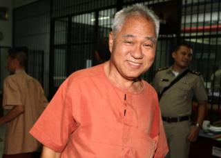 Thai political activist Surachai Danwattananusorn