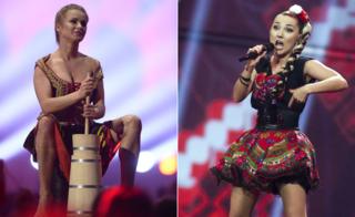 O yılki Eurovision'da çoğu izleyici için Polonyalı yarışmacılar Donatan ve Cleo kısa etekleri, göğüs dekolteleri ve davetkar bir şekilde yayık ayranı hazırlayışıyla akıllarda kaldı.