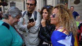 En Catalogne, le camp du maintien en Espagne veut se faire entendre ce dimanche.