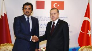 Cumhurbaşkanı Erdoğan ve Katar Emiri el Tani