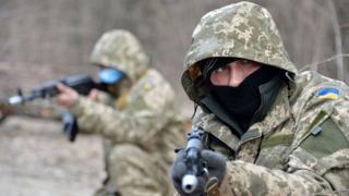 Украинские военные