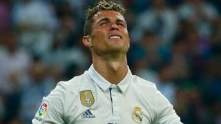 Real Madrid forward Cristiano Ronaldo