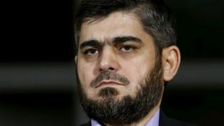 HNC chief negotiator Mohammed Alloush. Photo: April 2016