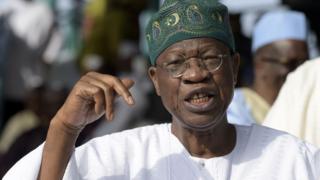 Nigeria Minister of Information and Culture, Lai Mohammed