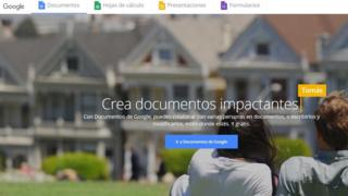 Captura de pantalla de Google Docs