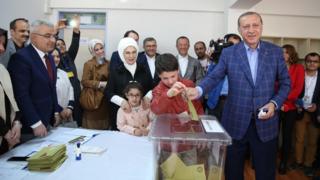 Erdoğan ve torunu