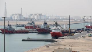 تاسیسات پالایش گاز قطر در راس لفان