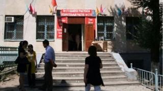 Қирғизистондаги сайлов участкаси