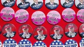 Trump badges