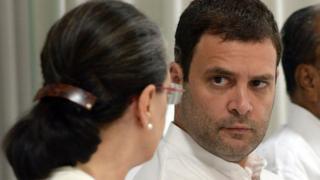 सोनिया गांधी और राहुल गांधी