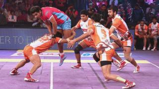 2016 ఫిబ్రవరి 21న జైపూర్లో తెలుగు టైటాన్స్, బెంగళూరు బుల్స్ మధ్య జరిగిన ప్రొకబడ్డీ మ్యాచ్