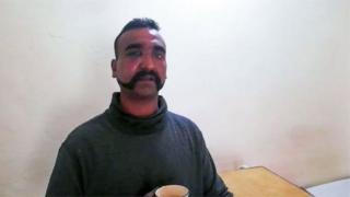 ভারতীয় পাইলট আভিনন্দন ভার্থামান