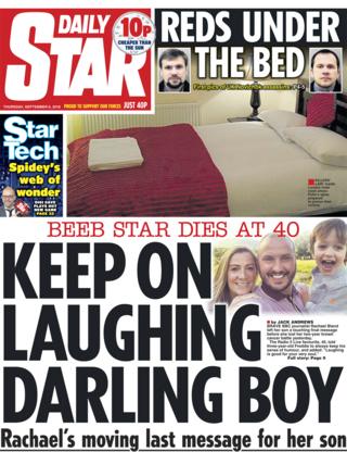 Daily Star front page - 06/09/18