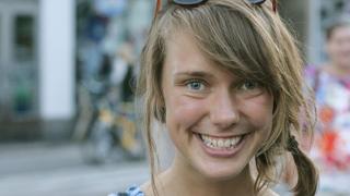 Una mujer en Helsinki