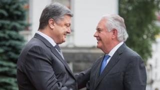 Порошенко і Тіллерсон